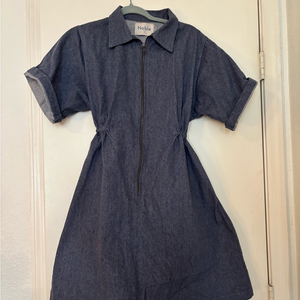 Noble Denim Utility Dress